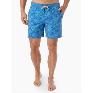 NEW FAIR HARBOR men's bayberry trunk short in tropical cobalt